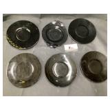 Black  Amethyst plates