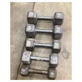 Barbell weights