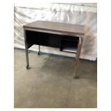 Cart on wheels approximately 22 x 32 x 27 tall