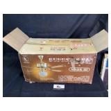 Ceiling light fan new still in the box