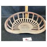 Cast-iron implement seat
