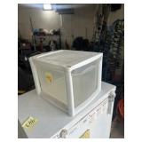 Plastic storage drawer