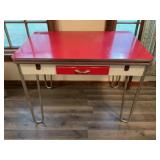Vintage Expanding Metal Table