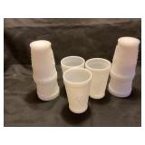 Milk Glass Glasses