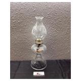 Oil Lamp w/ Dancers Shade
