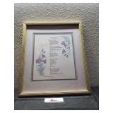Framed "Mother" Wall Decor