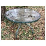 Glass Top Patio Table