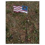 Metal Outdoor Flag