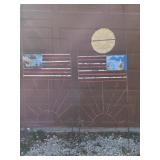 metal Outdoor Flag Decor