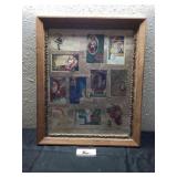 Framed Vintage Post Cards
