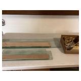 Glass Shelves, Various Sizes