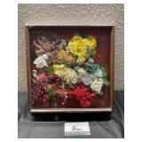 Vintage Framed Flowers