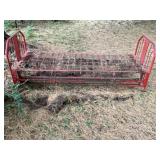 Vintage metal Bed