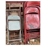 Folding Chairs & Plastic Shelves