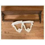 Shelves with Metal Ends