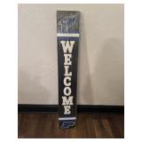Welcome Perry sign donated by 18th St. design