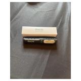 First call, magnet, flashlight donated by