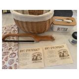 Gift basket donated by raccoon River Homestead