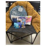 Camping bundle donated by McKee RV