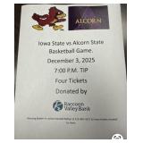 Front Row lowa State vs Alcorn State Basketball