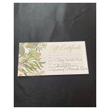 Gift certificate for one dozen small mix donated