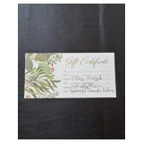 Gift card for one dozen glazed donuts, donated b