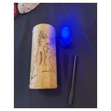Tiki outdoor lantern donated by Rob Wenger