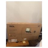 Brand new 40 inch TCL Smart TV donated by Hulgan