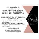 $300 gift card photography session donated by