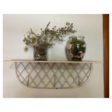 Shelf and decor