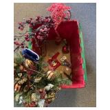 Christmas decor, greenery and watches