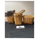 Small longaberger baskets