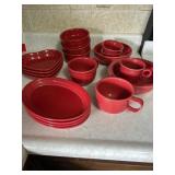 Fiesta ware dishes