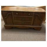 Lane cedar cabinet