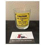 Adult humor drinking glass