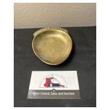 Brass pocket change dish