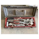 Tool box with tools