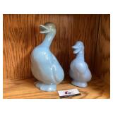Imperial Pottery Duck and Ceramic Duck Planter
