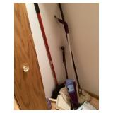 Broom, mops, cleaners
