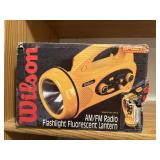 Wilson Am/FM radio lantern