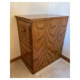 Wood file cabinet