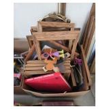 Large Box of Picture Frames