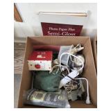 Large Box of Misc Electrical