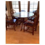 Dining room table and 4 chairs