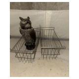 Wore baskets and owl