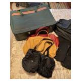 Samsonite luggage and miscellaneous bags
