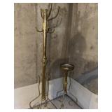 Metal plant stand and hall tree