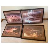 Four Wildlife prints