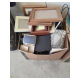 Large Box of Picture Frames