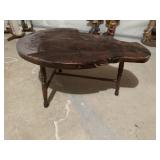 Live edge wood table